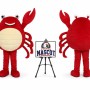 Adult Crab Mascot Costume