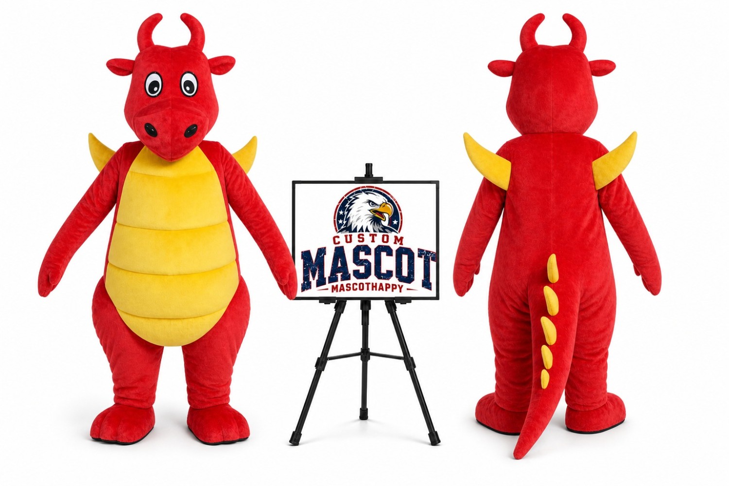 Adult Dragon Dinosaur Mascot Costume