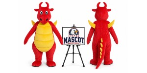 Adult Dragon Dinosaur Mascot Costume