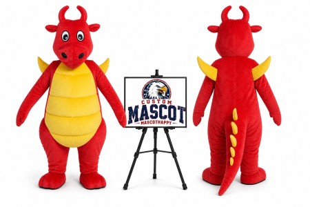 Adult Dragon Dinosaur Mascot Costume