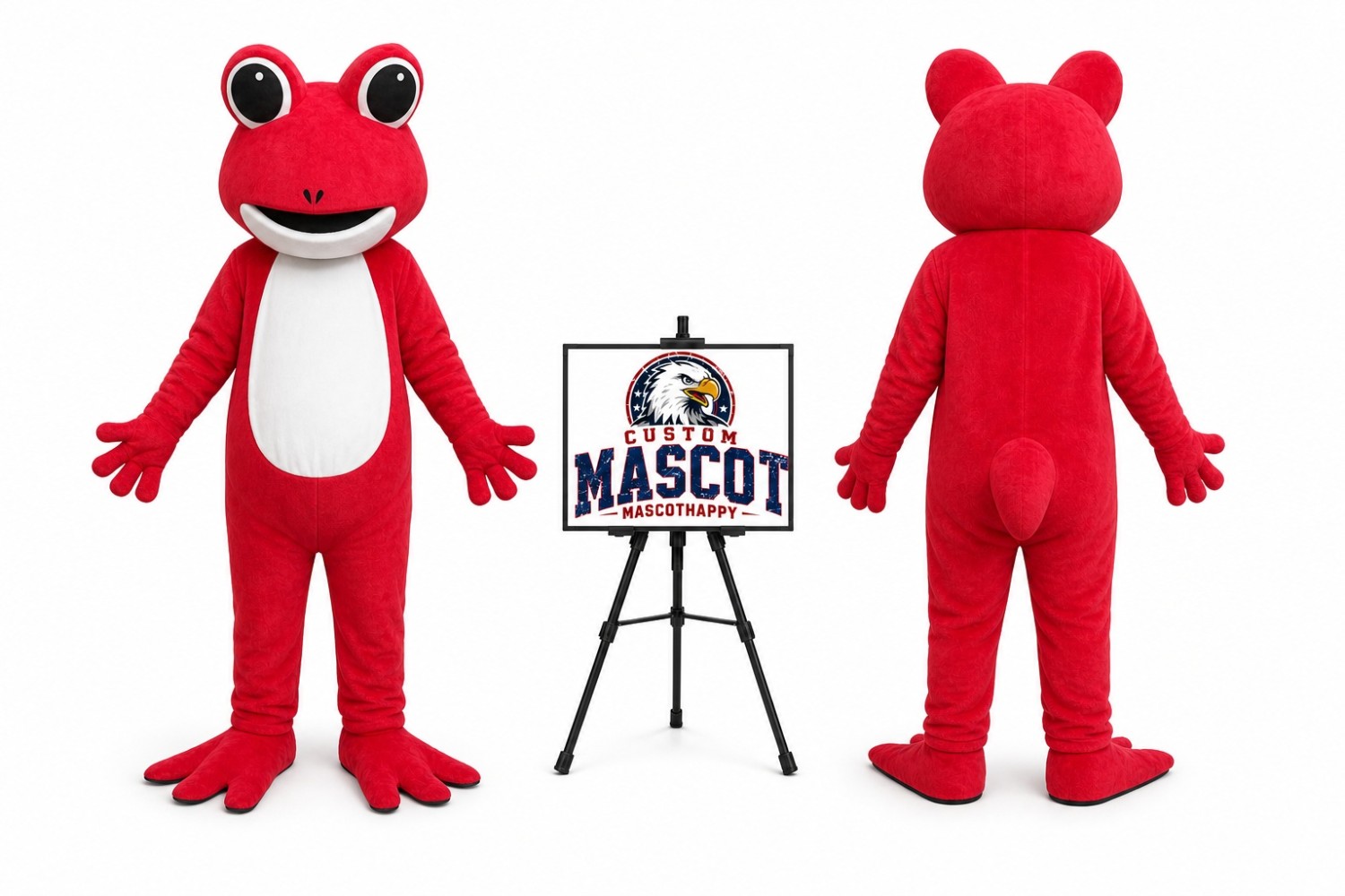 Adult Frog Mascot Costume Adult Frog Mascot Costume