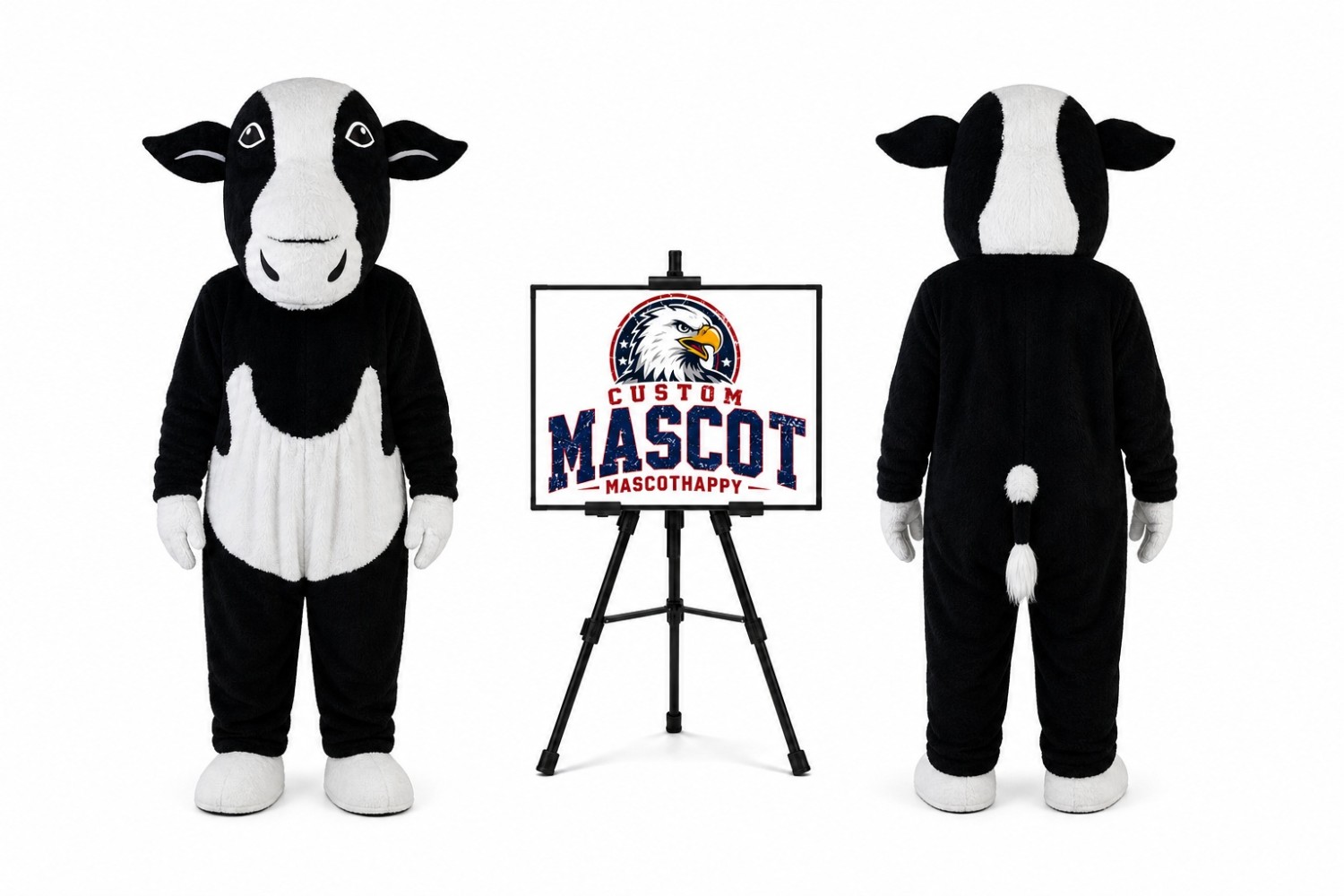 Cow Mascot Costume Cow Mascot Costume