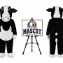 Cow Mascot Costume