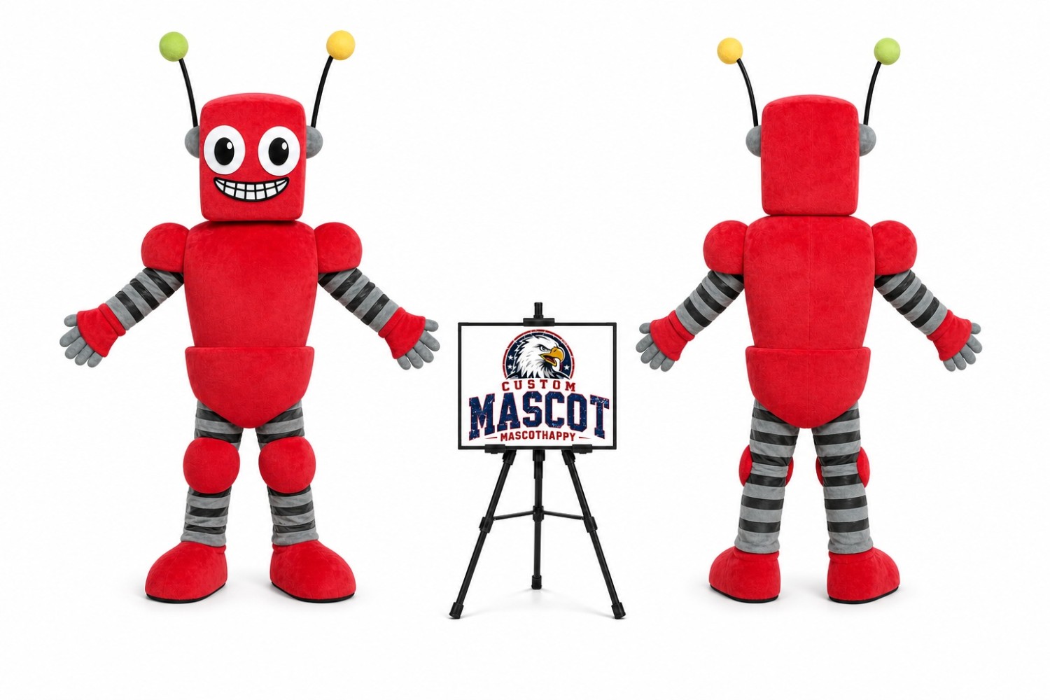 Adult Robot Mascot Costume Adult Robot Mascot Costume