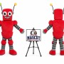 Adult Robot Mascot Costume