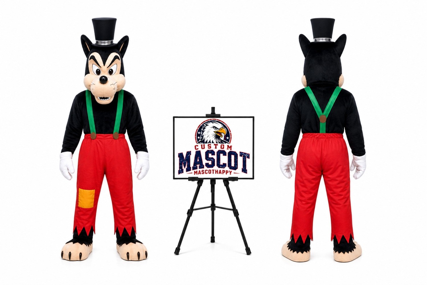 Bad Wolf Animal Mascot Costume Bad Wolf Animal Mascot Costume