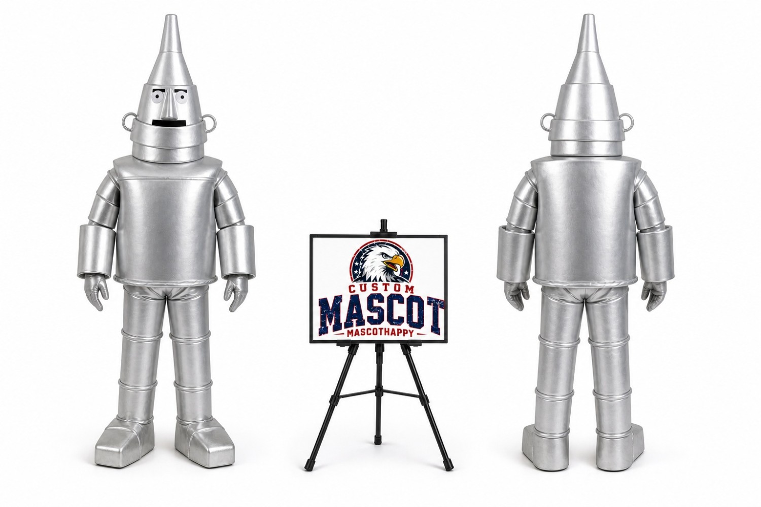 Adult Robot Mascot Costume Adult Robot Mascot Costume