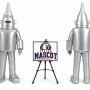 Adult Robot Mascot Costume