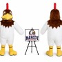 Adult Rooster Mascot Costume