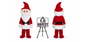 Adult Santa Claus Mascot Costume for Christmas Events Adult Santa Claus Mascot Costume for Christmas Events