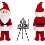 Adult Santa Claus Mascot Costume for Christmas Events