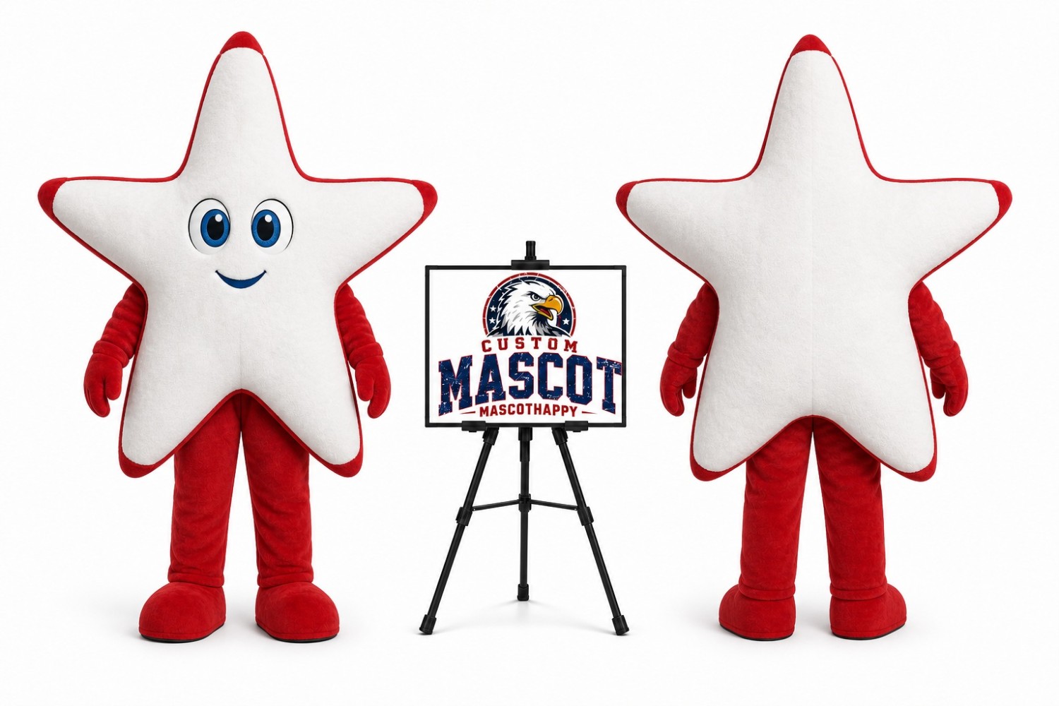 Adult Sea Star Mascot Costume Adult Sea Star Mascot Costume