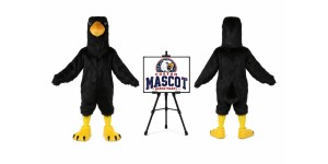 Big Bird Raven Mascot Costume Big Bird Raven Mascot Costume