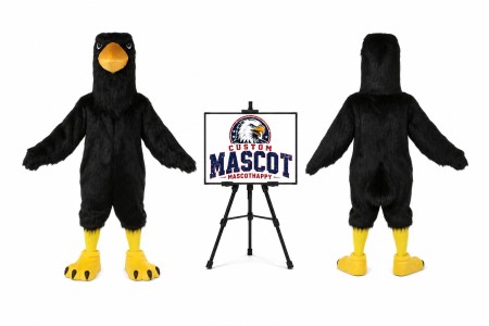 Big Bird Raven Mascot Costume