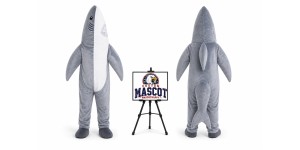 Adult Shark Mascot Costume Adult Shark Mascot Costume