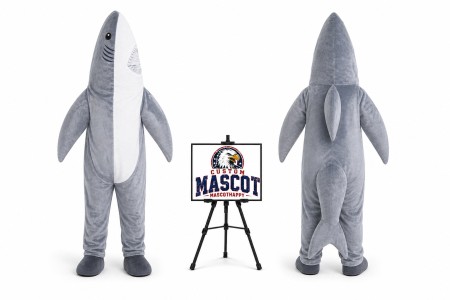 Adult Shark Mascot Costume
