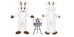 Adult Sheep Goat Mascot Costume Adult Sheep Goat Mascot Costume