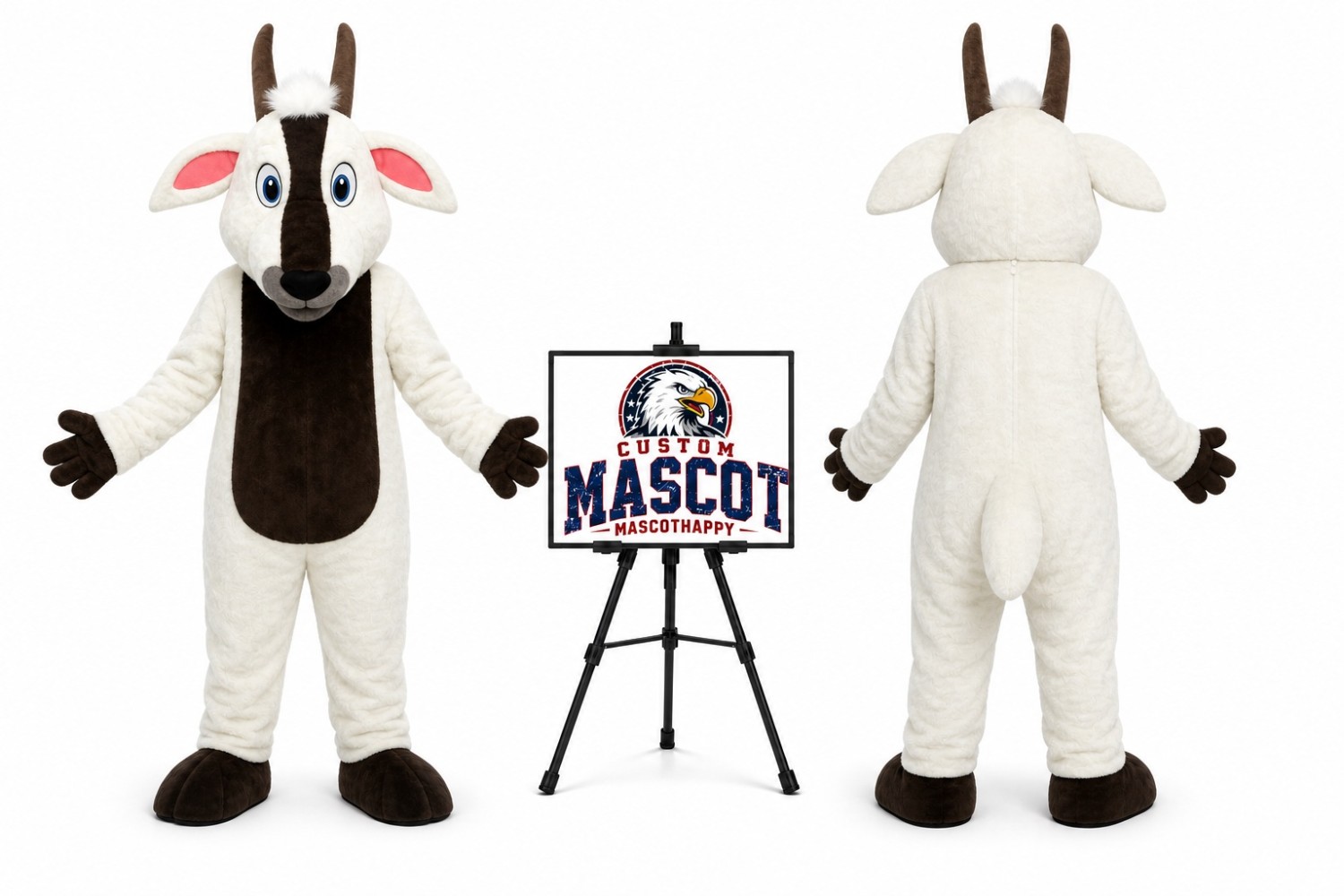 Adult Sheep Goat Mascot Costume Adult Sheep Goat Mascot Costume