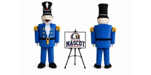 Adult Soldier Mascot Costume Adult Soldier Mascot Costume