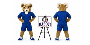 Adult Sport Ram Mascot Costume for Sports Events Adult Sport Ram Mascot Costume for Sports Events