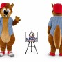 Adult Squirrel Mascot Costume