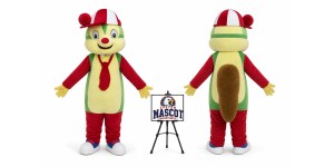 Adult Squirrel Mascot Costume Adult Squirrel Mascot Costume