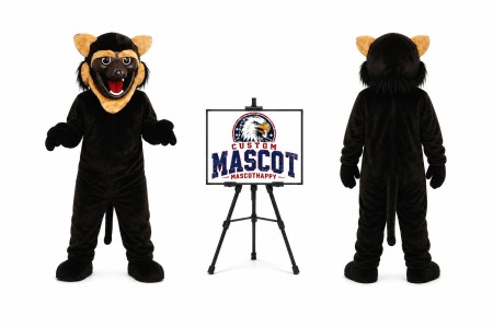 Fierce Wolf Wolverine Mascot Costume