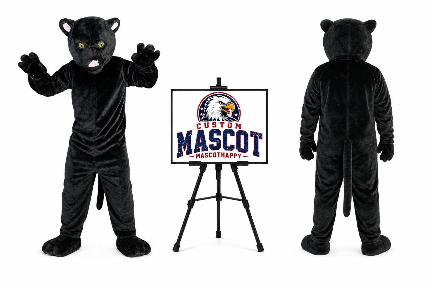 Leopard Panther Mascot Costume Leopard Panther Mascot Costume
