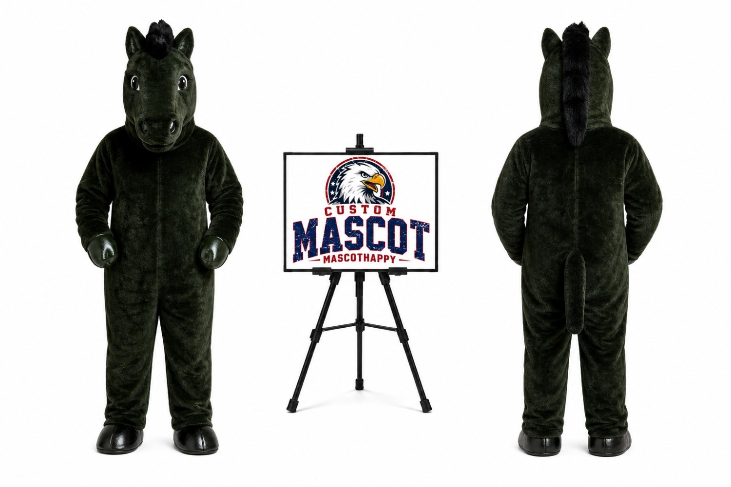 Mustang Mascot Costume Mustang Mascot Costume