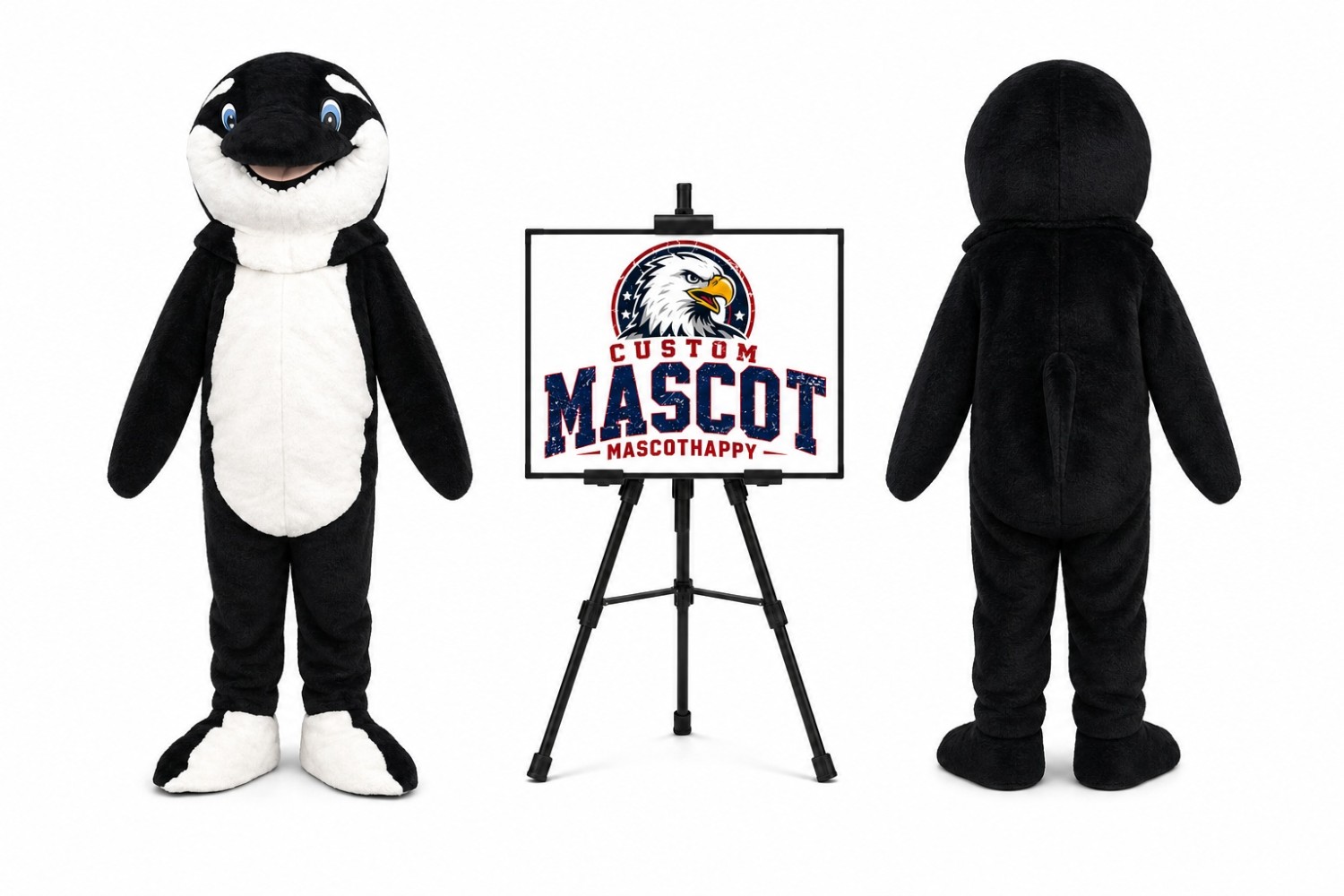 Orca Mascot Costume