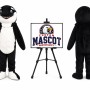 Orca Mascot Costume