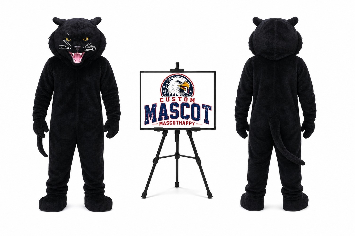 Panther Cougar Mascot Costume Panther Cougar Mascot Costume