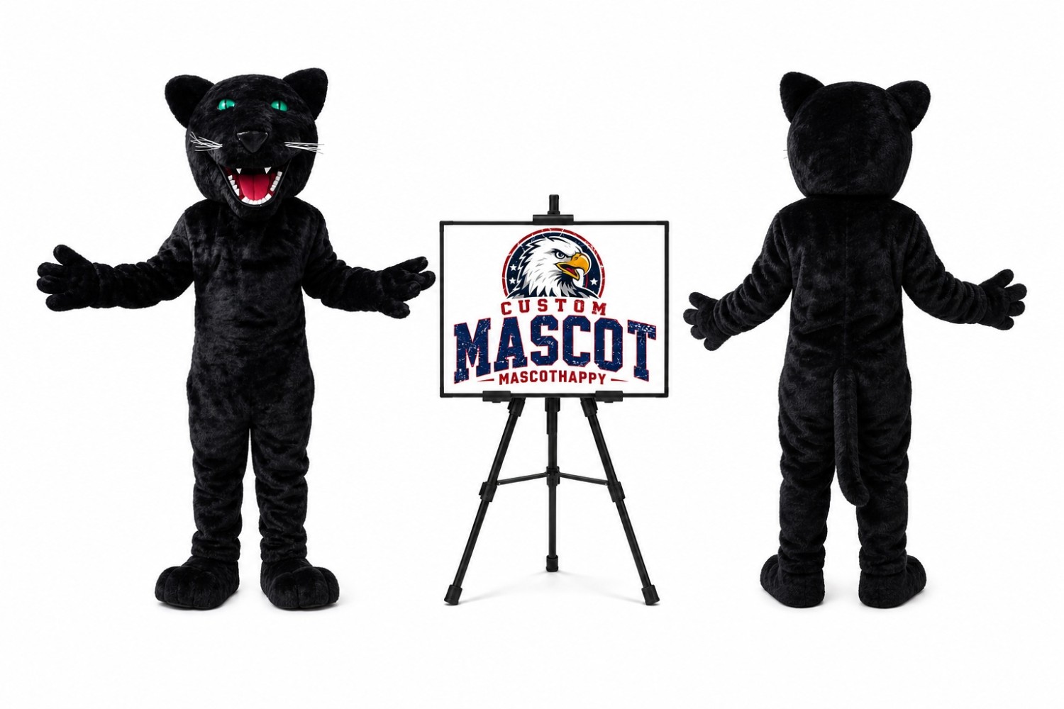 Panther Mascot Costume Panther Mascot Costume