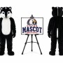 Raccoon Mascot Costume