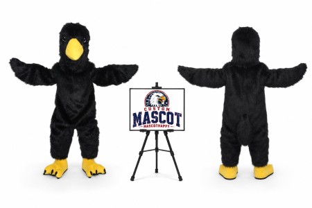 Raven Bird Mascot Costume
