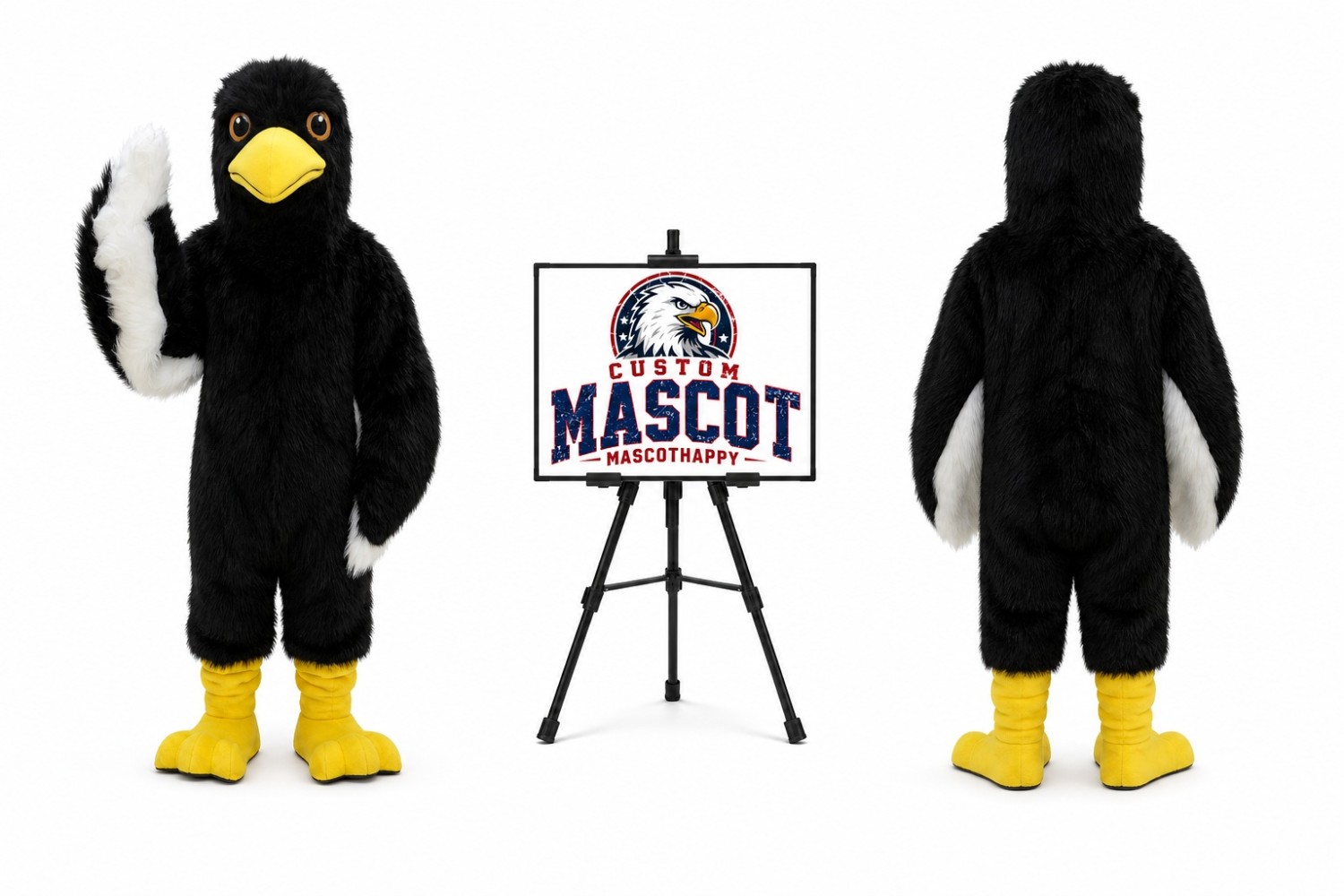 Raven Mascot Costume Raven Mascot Costume