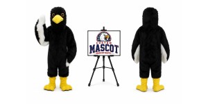 Raven Mascot Costume Raven Mascot Costume