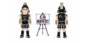 Spartan Trojan Knight Sparty Mascot Costume Spartan Trojan Knight Sparty Mascot Costume