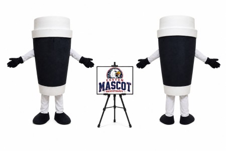 Coffee Cup Mascot Costume