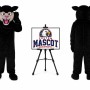 Wolf Mascot Costume