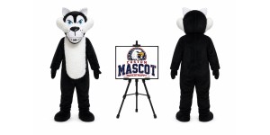 Wolf Mascot Costume Wolf Mascot Costume