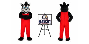 Wolf Mascot Costume Wolf Mascot Costume