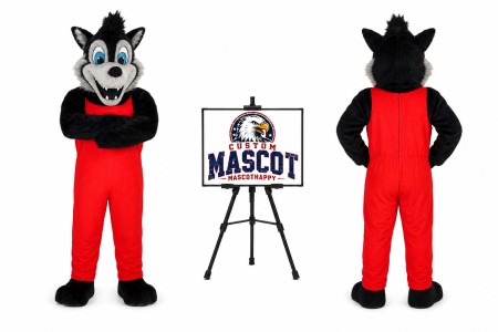 Wolf Mascot Costume