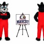 Wolf Mascot Costume