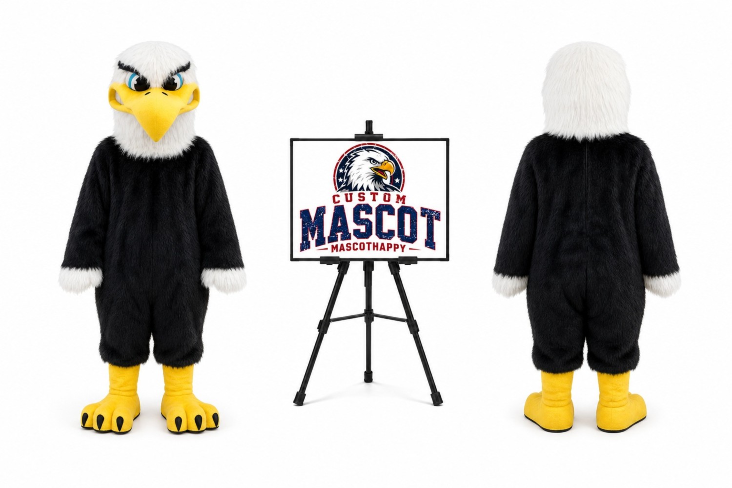Blad Eagle Mascot Costume Blad Eagle Mascot Costume