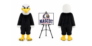Blad Eagle Mascot Costume Blad Eagle Mascot Costume