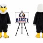 Blad Eagle Mascot Costume