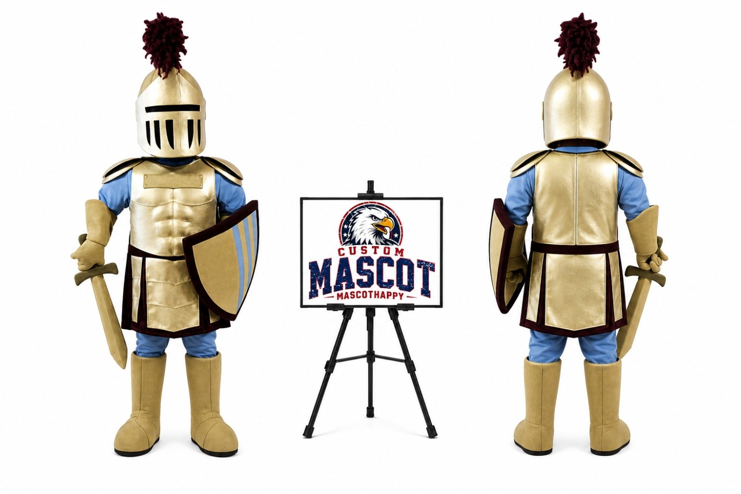Knight Mascot Costume Knight Mascot Costume