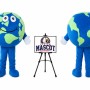 Earth World Global Mascot Costume