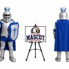 Sliver Knight Mascot Costume